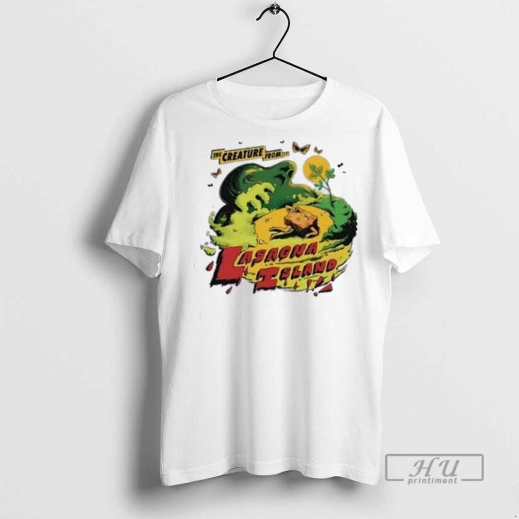 Officials Try Guys The Creature From Lasagna Island T Shirt