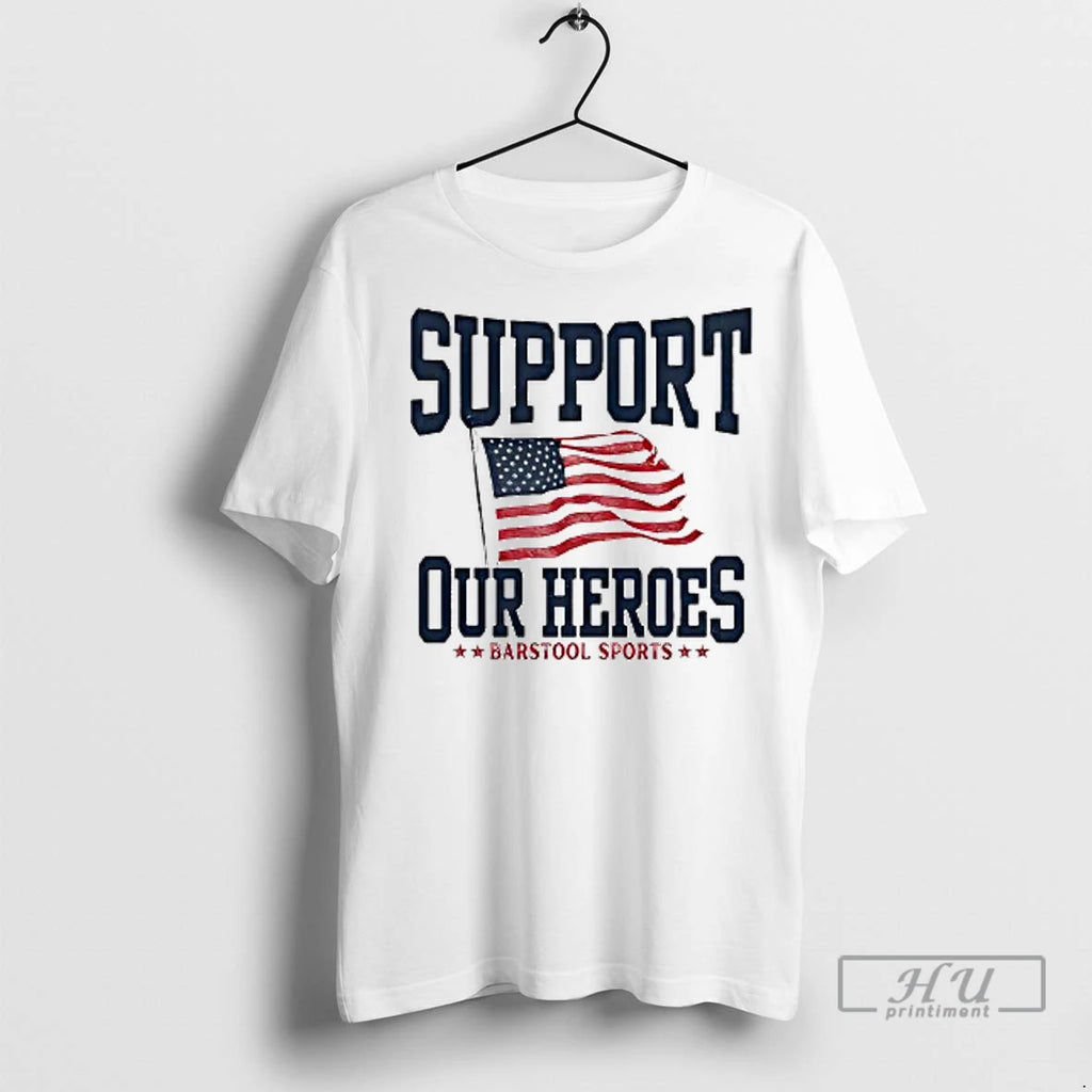 Officials Tunnel To Towers Foundation Support Our Heroes Barstool Sports Usa Flag Ladies