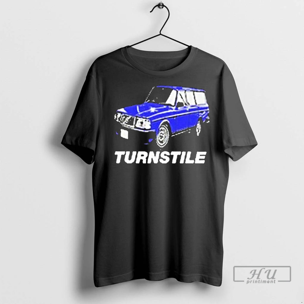 Officials Turnstile 2025 Tour The Blue Car The Never Enough T Shirt