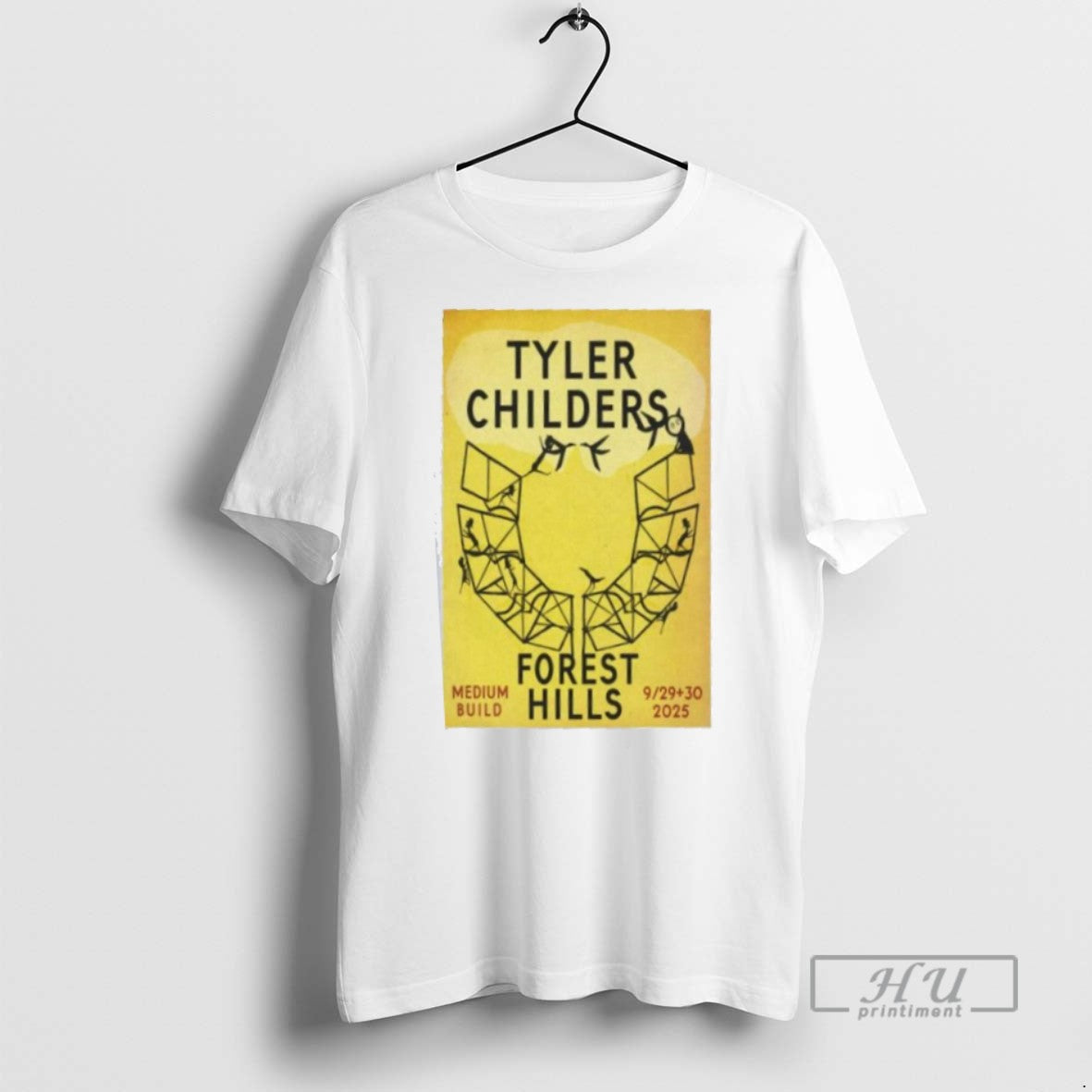 Officials Tyler Childers Two Night Forest Hills Live 2025 T Shirts