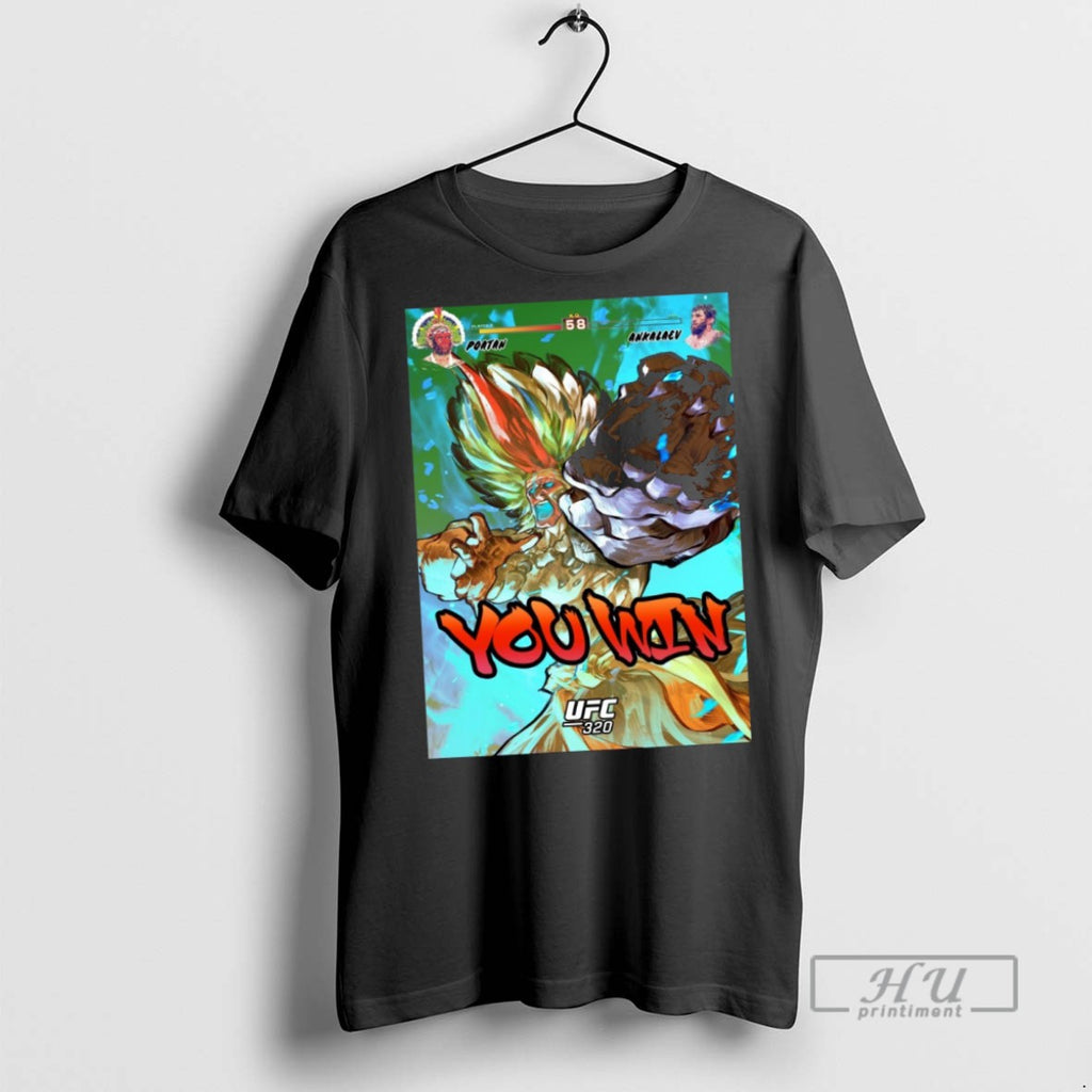 Officials Ufc 320 You Win Alex Poatan Pereira Vs Magomed Ankalaev Art T Shirt