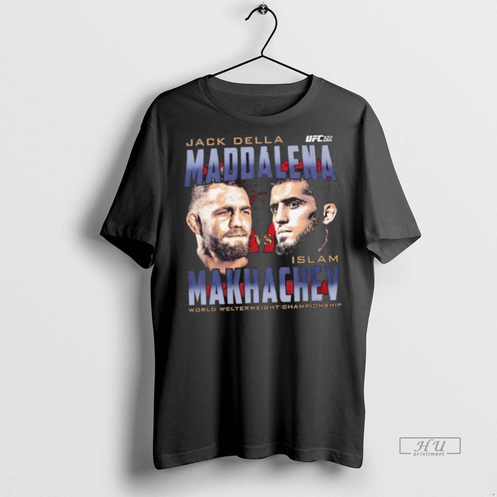 Officials Ufc 322 Della Maddalena Vs Makhachev Heads T Shirt Sweater