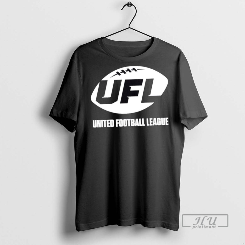 Officials Ufl United Football League Logo Style T Shirts Sweatshirt Hoodies