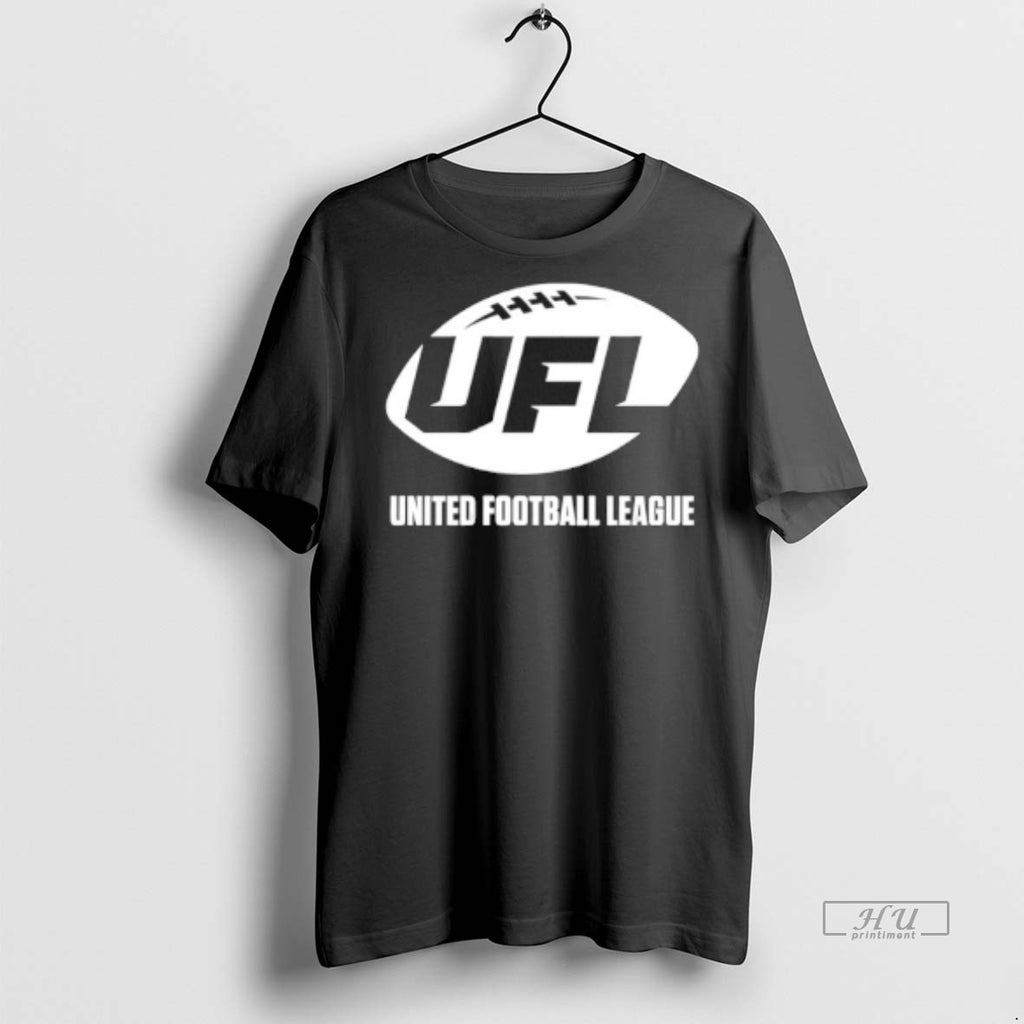Officials Ufl United Football League Primary Logo Tee Shirt Sweater