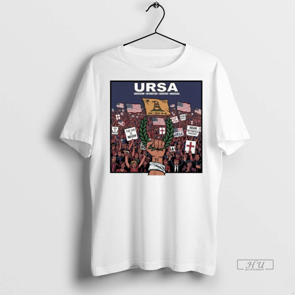 Officials Ursa Unification Retribution Salvation America Tee Shirt Sweater