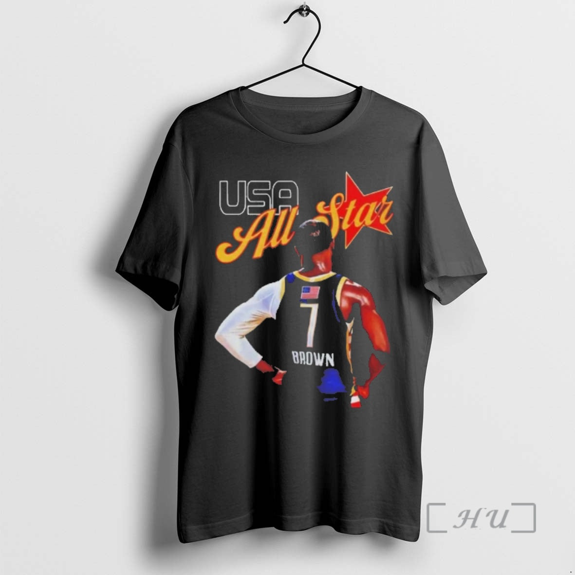 Officials Usa All Star 5x All Star Jb Jaylen Brown Graphic Premium T Shirts Sweater