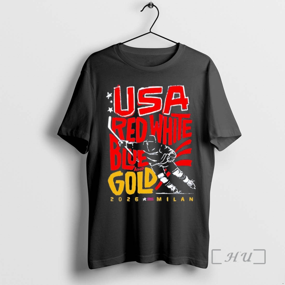 Officials Usa Hockey Red White Blue And Gold Milan 2026