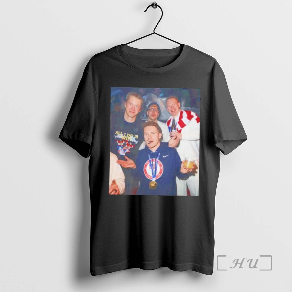 Officials Usa Mens Hockey Team Celebrates