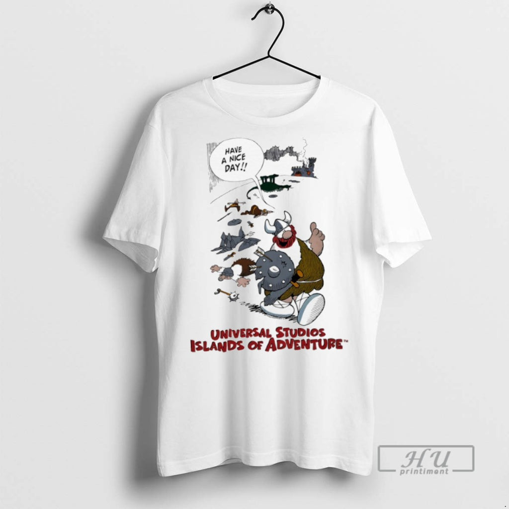 Officials Universal Studios Islands Of Adventure Viking T Shirts Sweatshirt Hoodies