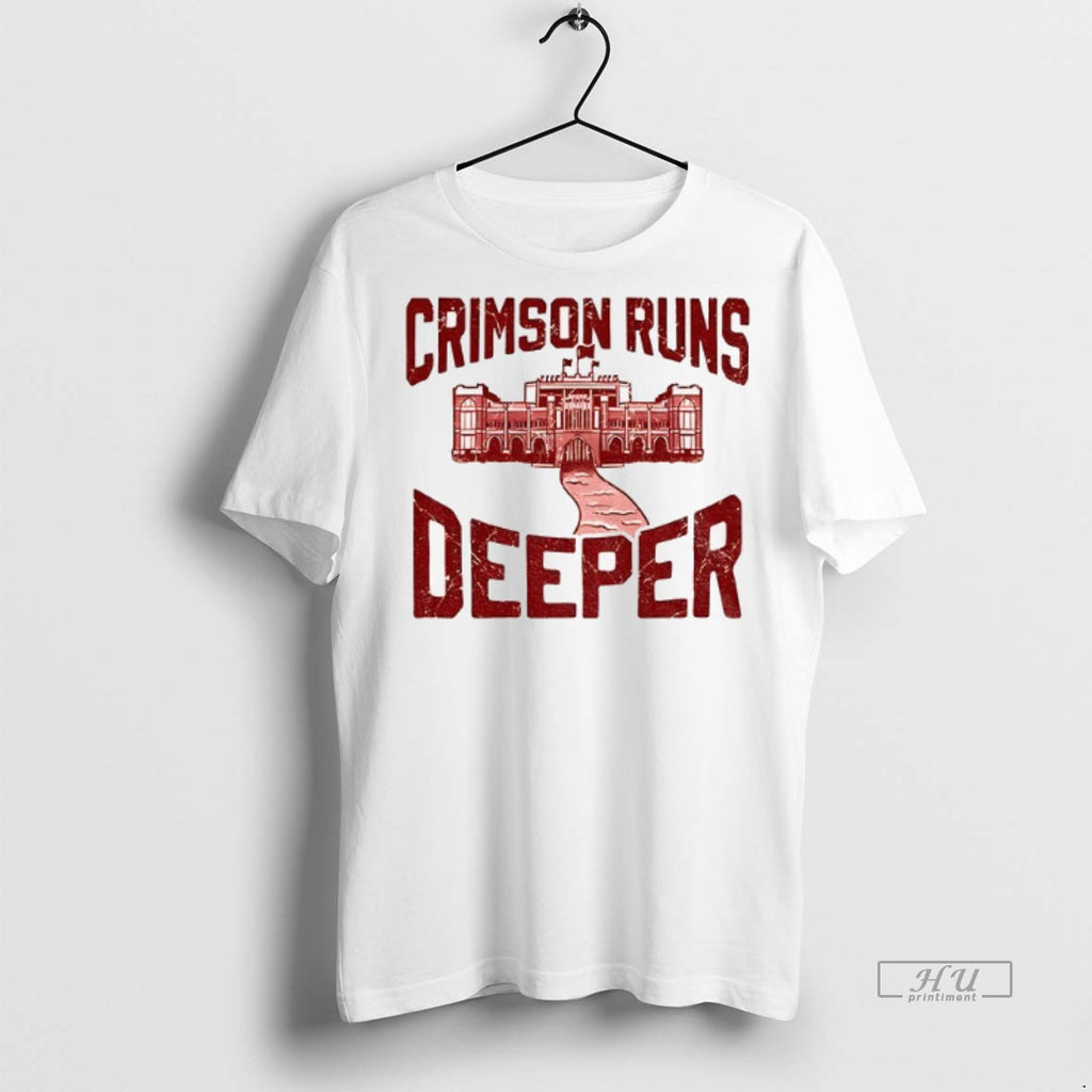 Officials University Of Alabamas Crimson Tide Crimson Runs Deeper T Shirt Sweater