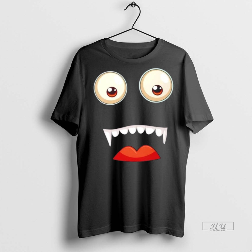 Officials Vampire Face Cartoon Halloween Shirt Sweater
