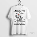 Officials Veteran Once Upon A Time There Was A Girl Chicken And Tattoos Shirt Sweater