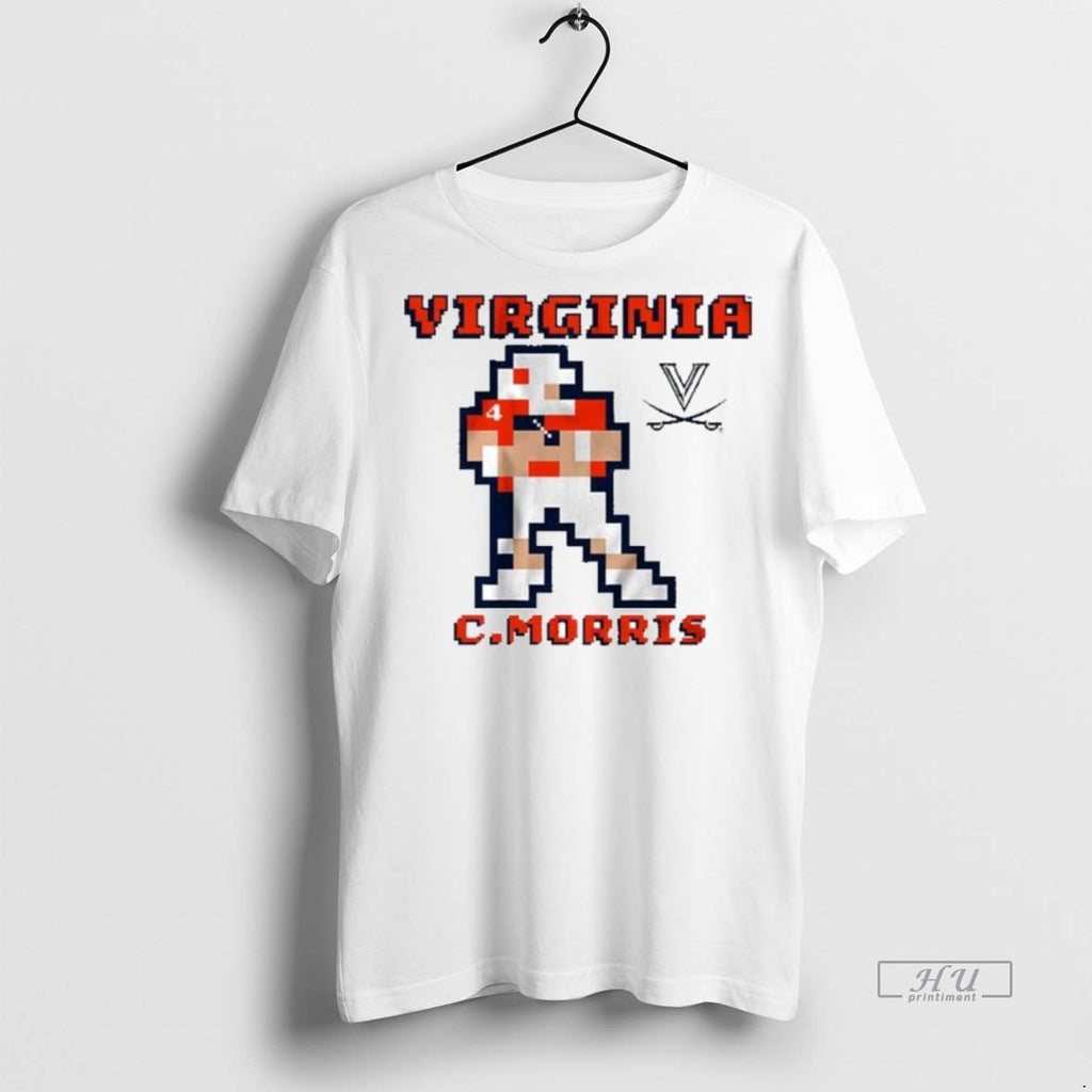 Officials Virginia Cavaliers Chandler Morris Retro Baller Ornaments Tee Shirt Sweater