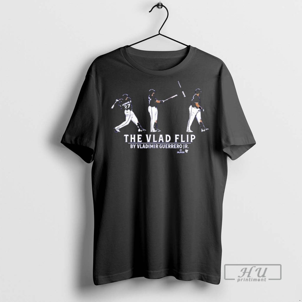 Officials Vladimir Guerrero Jr The Vlad Flip Toronto Blue Jays Mlb T Shirt