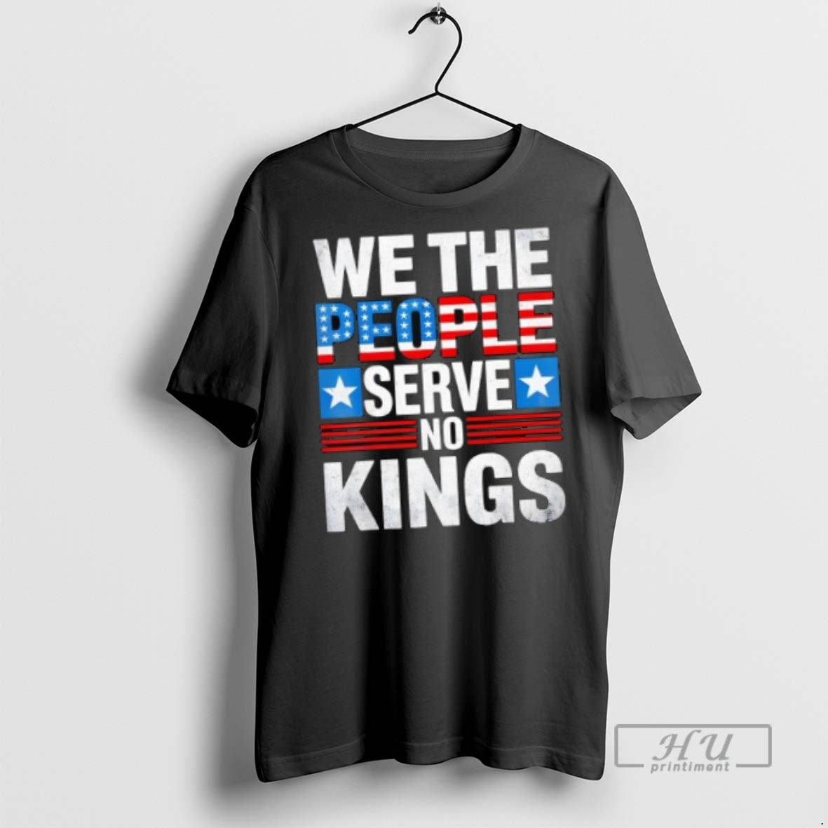 Officials We The People Serve No King Patriotic Freedom Usa Flag T Shirt