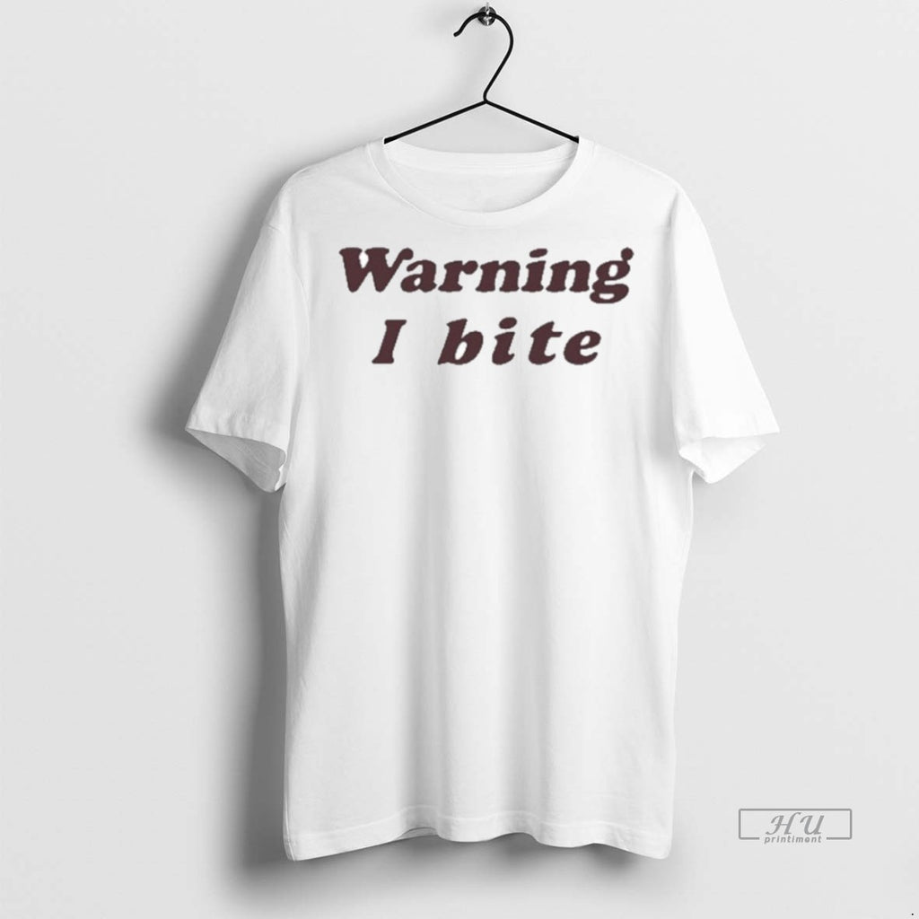 Officials Warning I Bite T Shirt Sweater