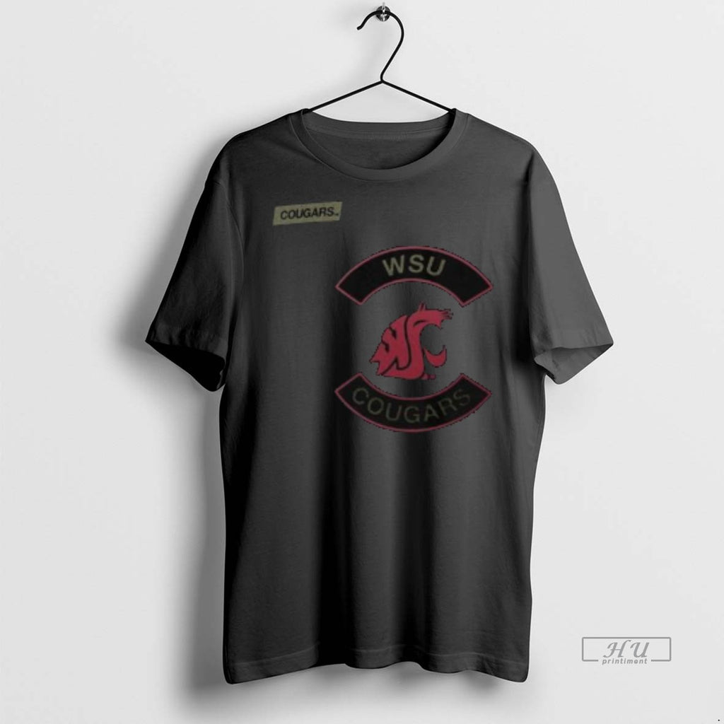 Officials Washington State Cougars 2025 Military Appreciation Long Sleve Tee Shirt Sweater