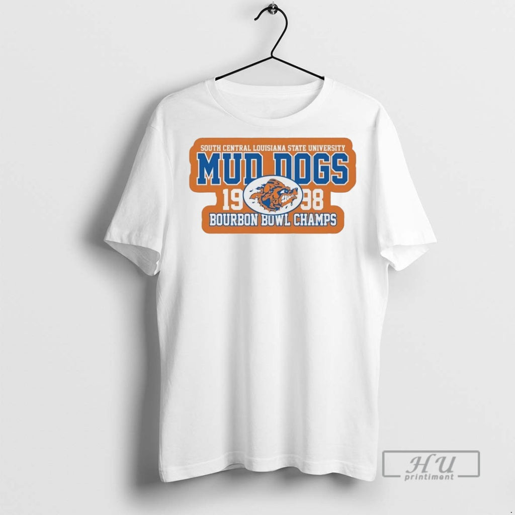 Officials Waterboy South Central Lsu Mud Dogs Bourbon Bowl Champs T Shirt