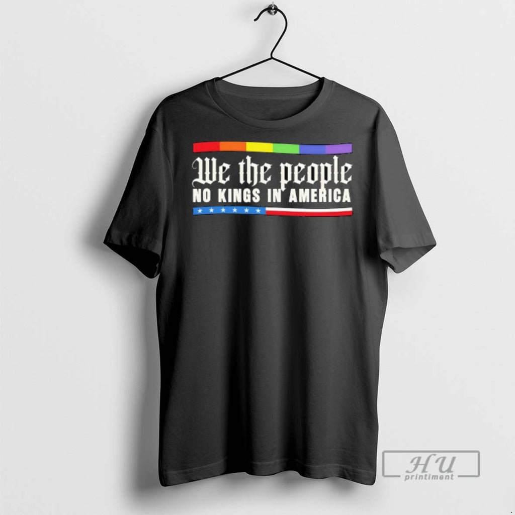 Officials We The People No Kings In America Us Flag T Shirt