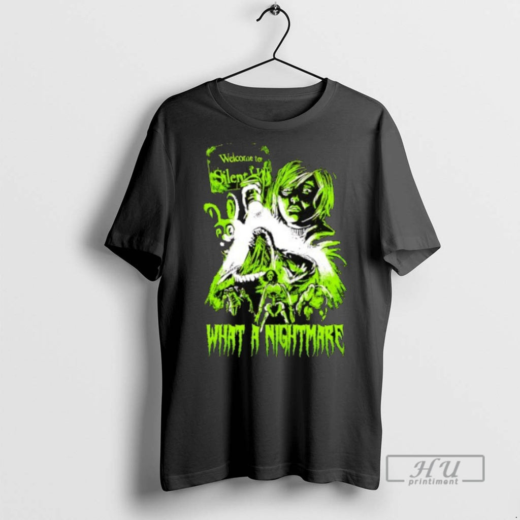 Officials Welcome To Silent Hill What A Nightmare Halloween T Shirt