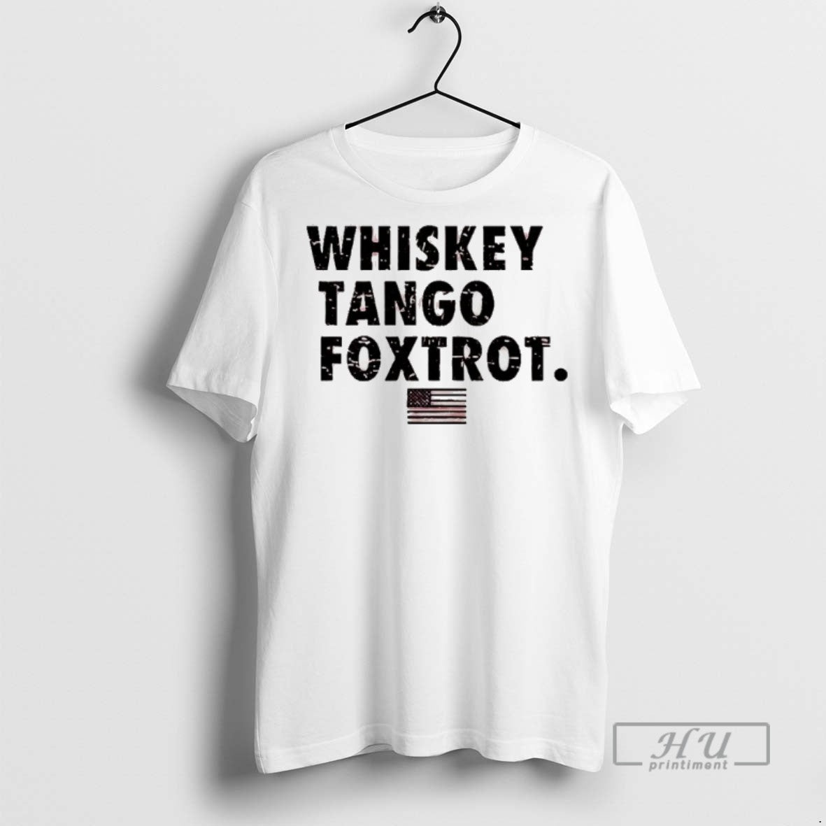 Officials Whiskey Tango Foxtrot American Flag T Shirt