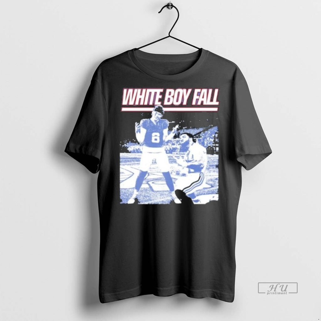 Officials White Boy Fall Jaxson Dart And Cam Skattebo Tee Shirt Sweater
