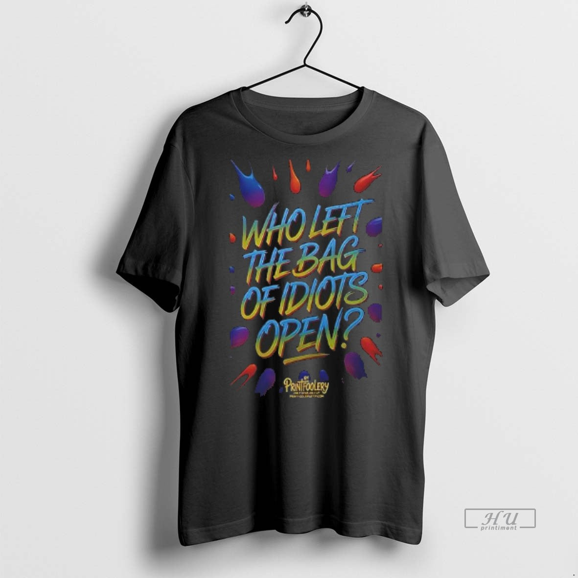 Officials Who Left The Bag Of Idiots Open Art Tee Shirt Sweater