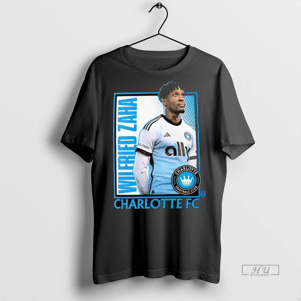 Officials Wilfried Zaha Portrait Charlotte Fc Player Tee Shirt Sweater