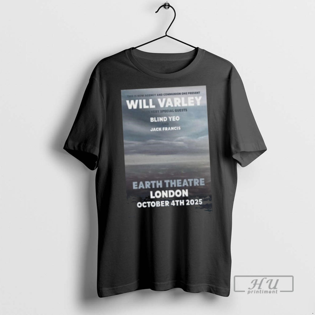Officials Will Varley Earth Theatre London October 4 2025 Long Sleve T Shirt
