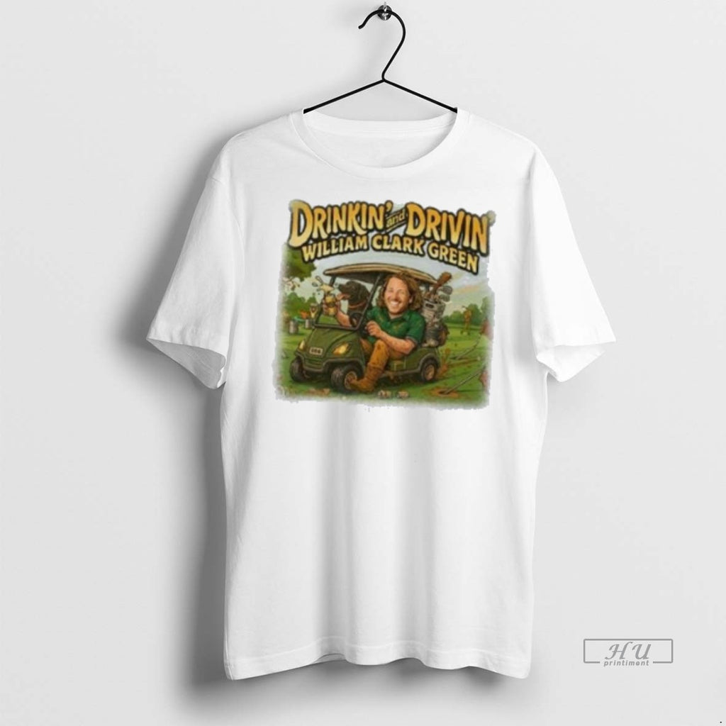 Officials William Clark Green Drinkin And Drivin Golf T Shirt Sweater