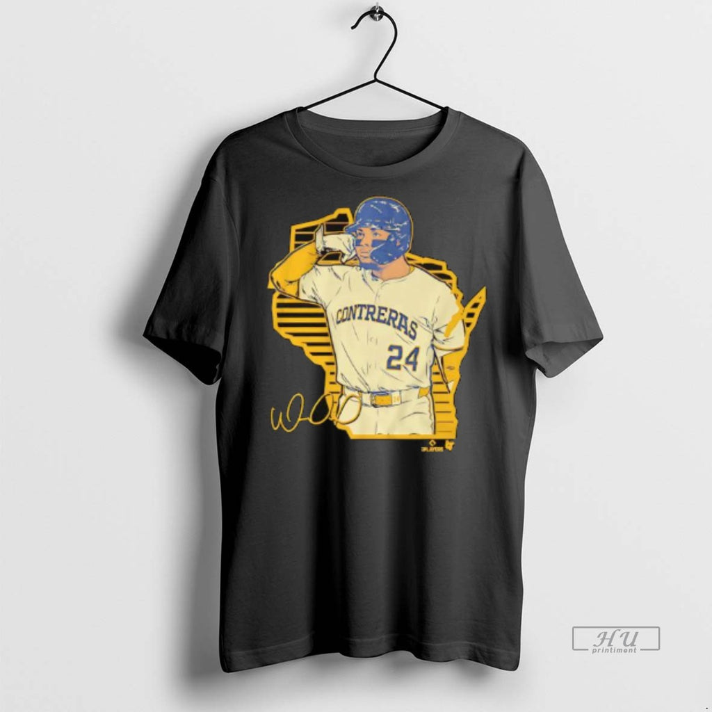 Officials William Contreras Call The Pen Signature Graphic Tee Shirt Sweater