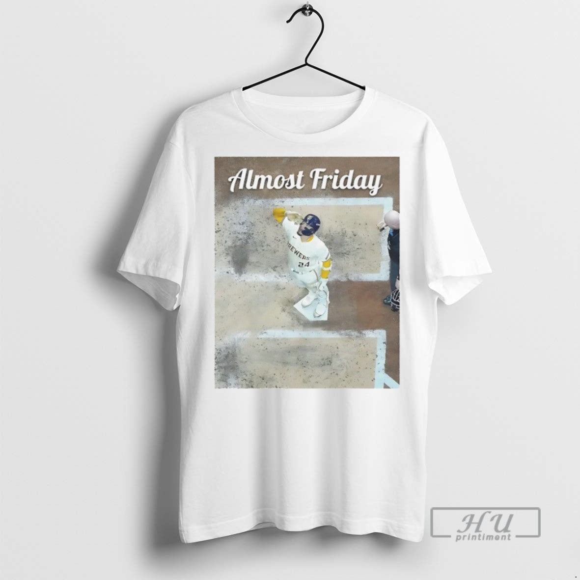 Officials William Contreras Milwaukee Brewers Almost Friday T Shirts Sweatshirt Hoodies