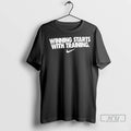 Officials Winning Starts With Training Ladies T Shirt