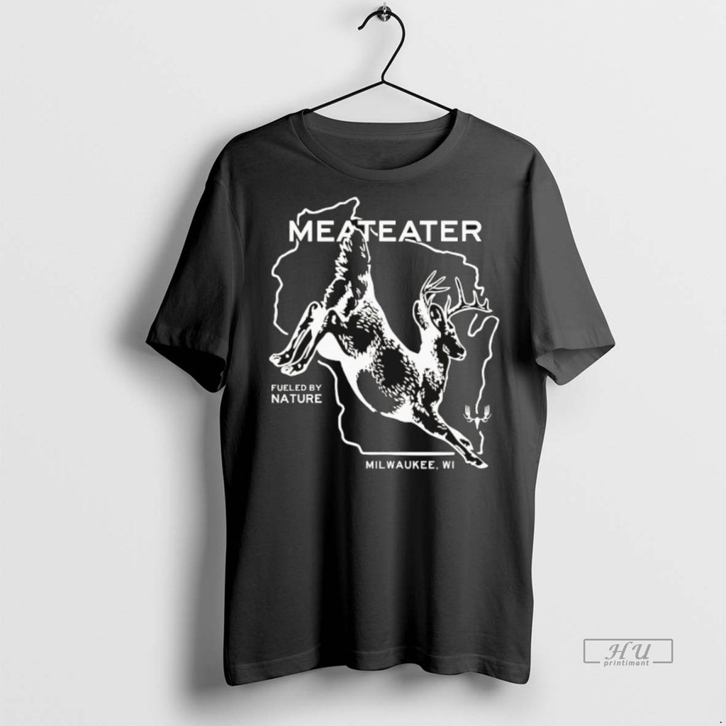 Officials Wisconsin Fueled By Nature Milwaukee Wi Whitetail Deer Tee Shirt Sweater