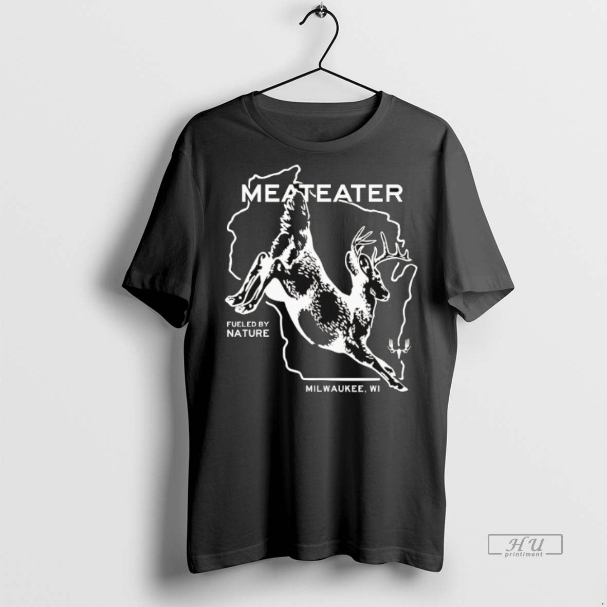 Officials Wisconsin Fueled By Nature Milwaukee Wi Whitetail Deer Tee Shirt Sweater