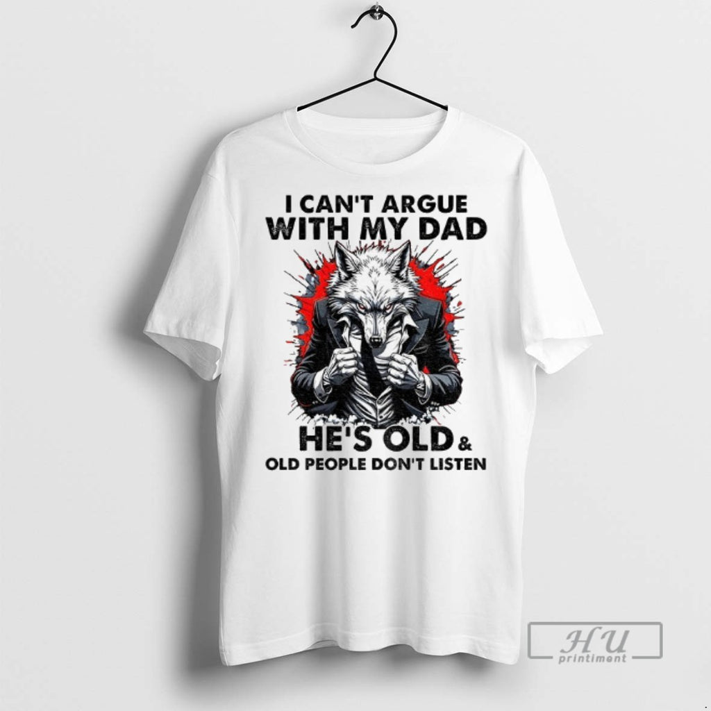 Officials Wolf I Cant Argue With My Dad Hes Old And Old People Dont Listen