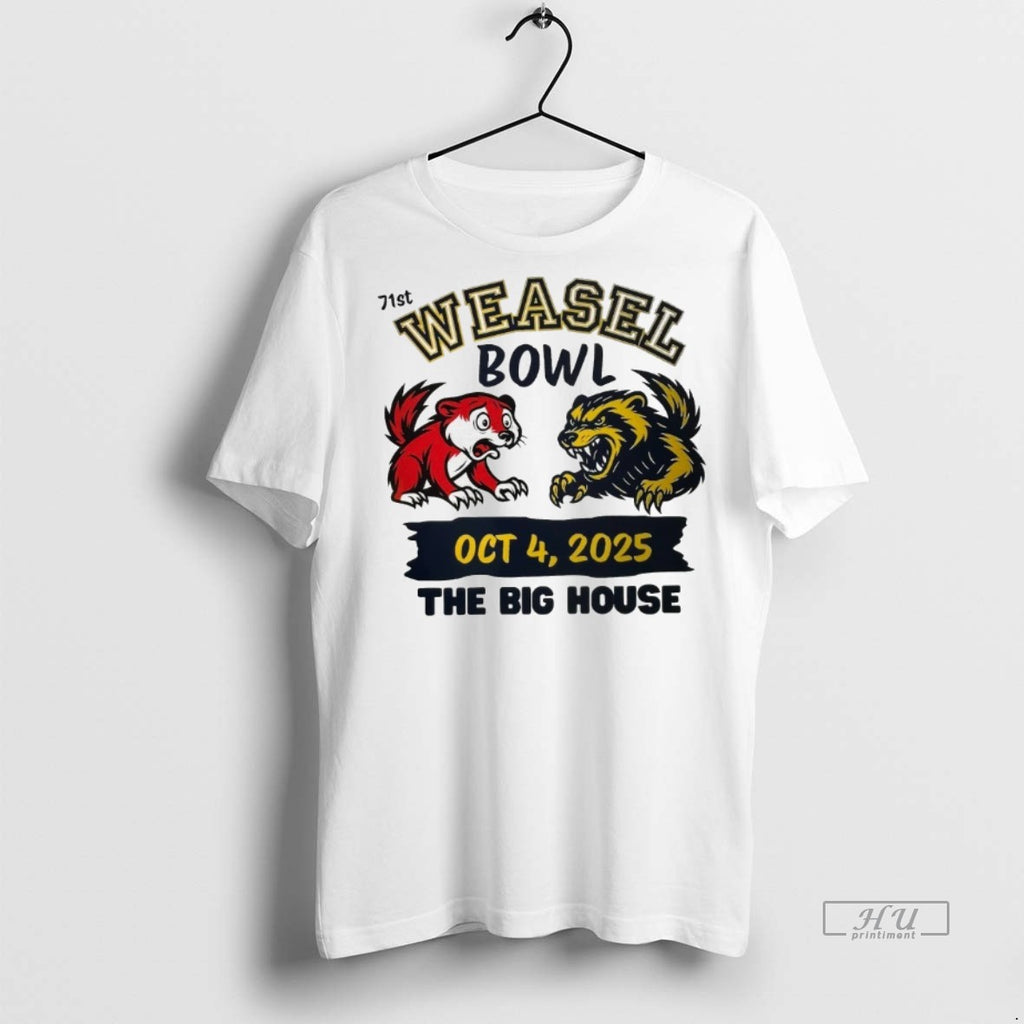 Officials Wolverine Vs Badgers 71st Weasel Bowl October 4 2025 At The Big House Fanart