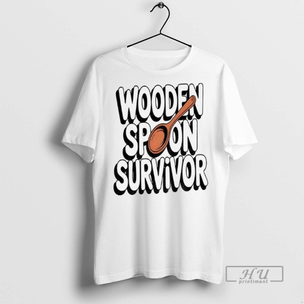 Officials Wooden Spoon Survivor Funny Nostalgia T Shirts