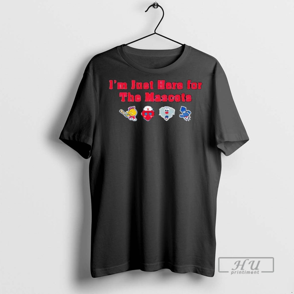Officials Worcester Red Sox Im Just Here For The Mascots T Shirt Sweatshirt Hoodies