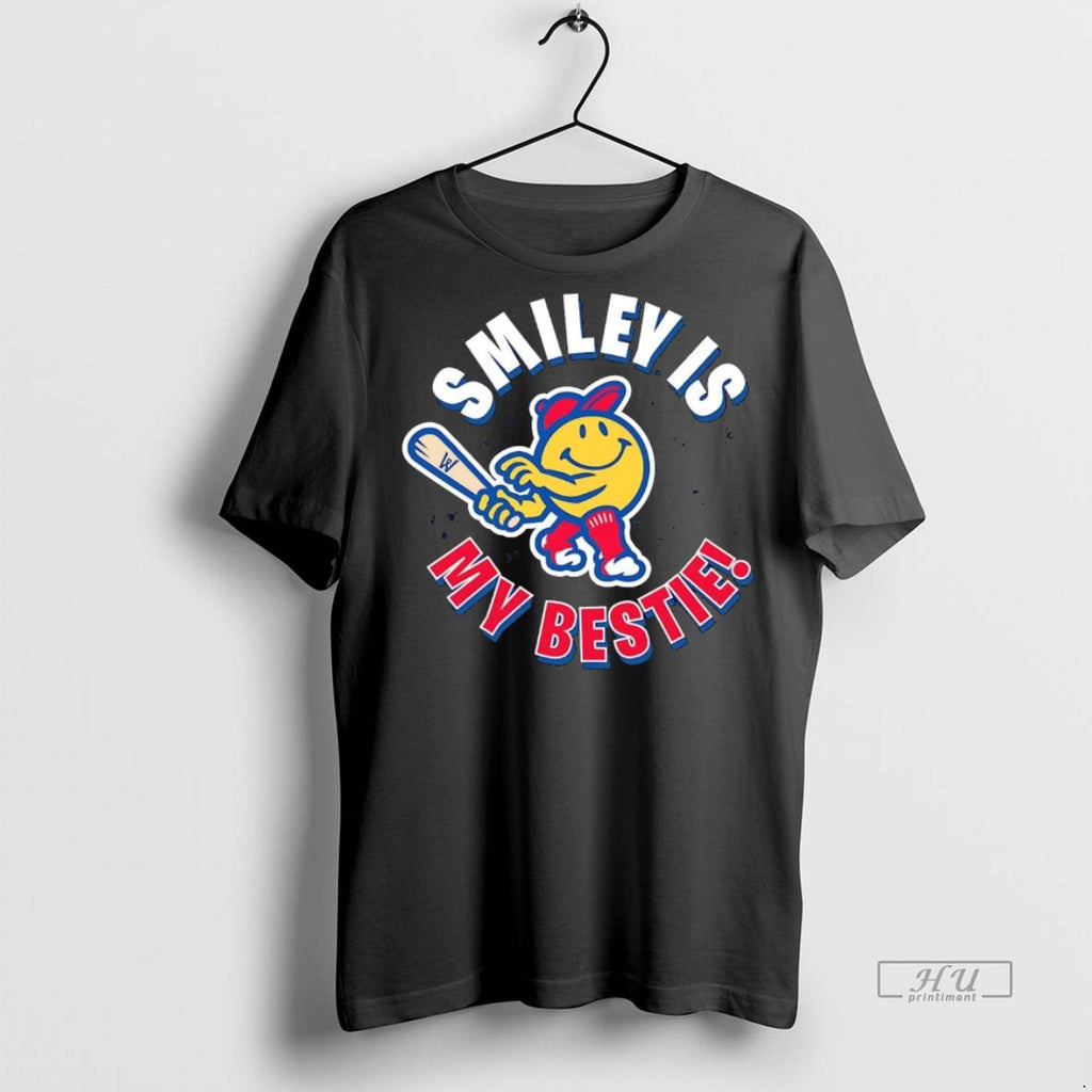 Officials Worcester Red Sox Smiley Is My Bestie Tee Shirt Sweater