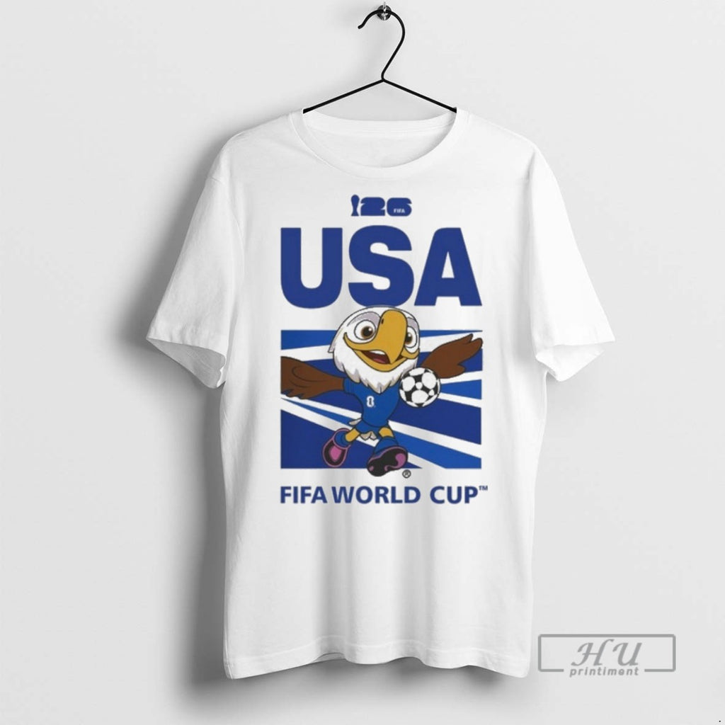 Officials World Cup Usa Mascot 2026 T Shirts Sweatshirt Hoodies