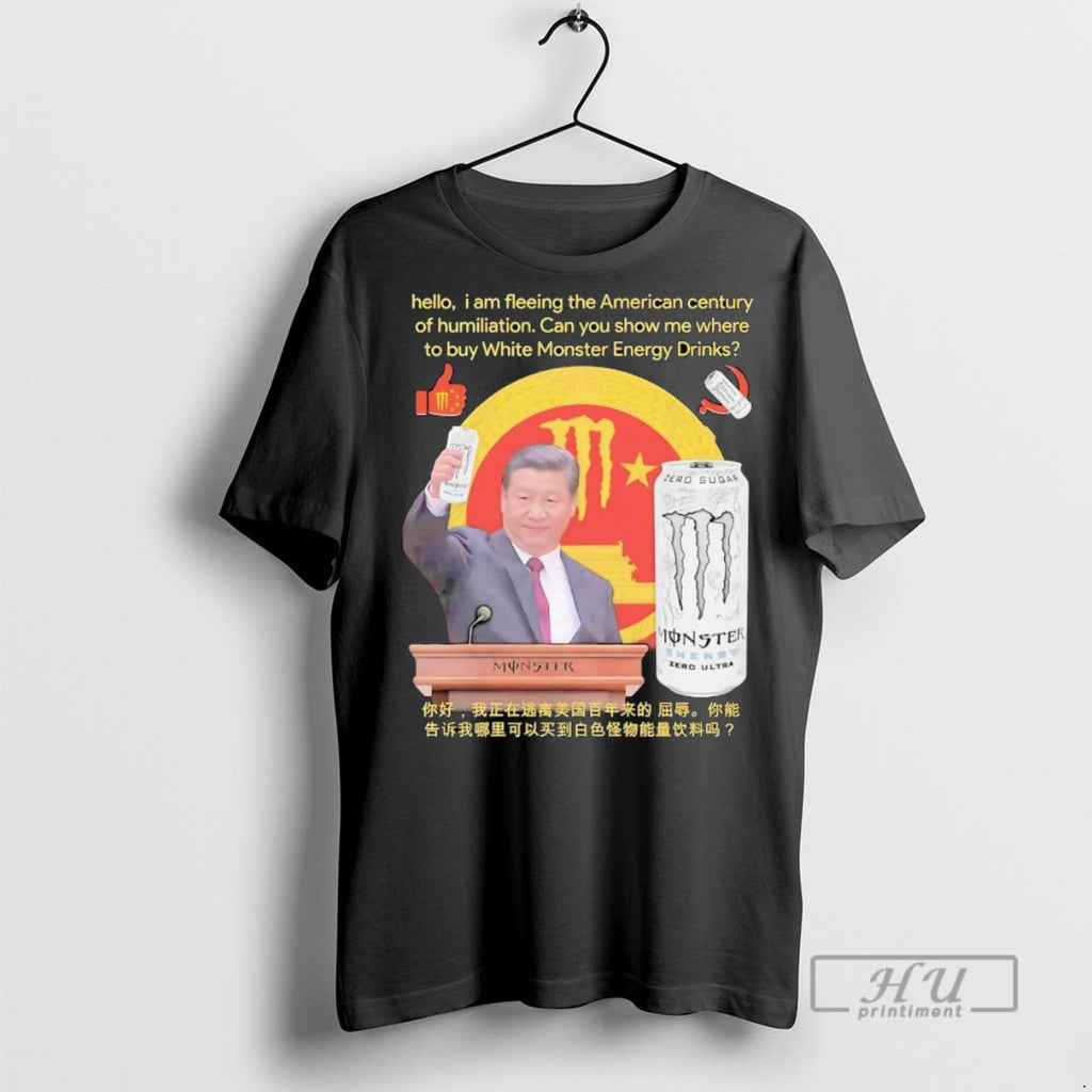 Officials Xi Jinping I Am Fleeing The American Century Of Humiliation White Energy Drinks