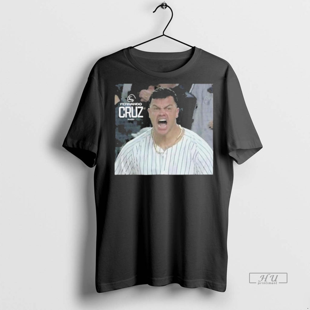 Officials Yankees Fernando Cruz Hype Postseason Tee Shirt Sweater