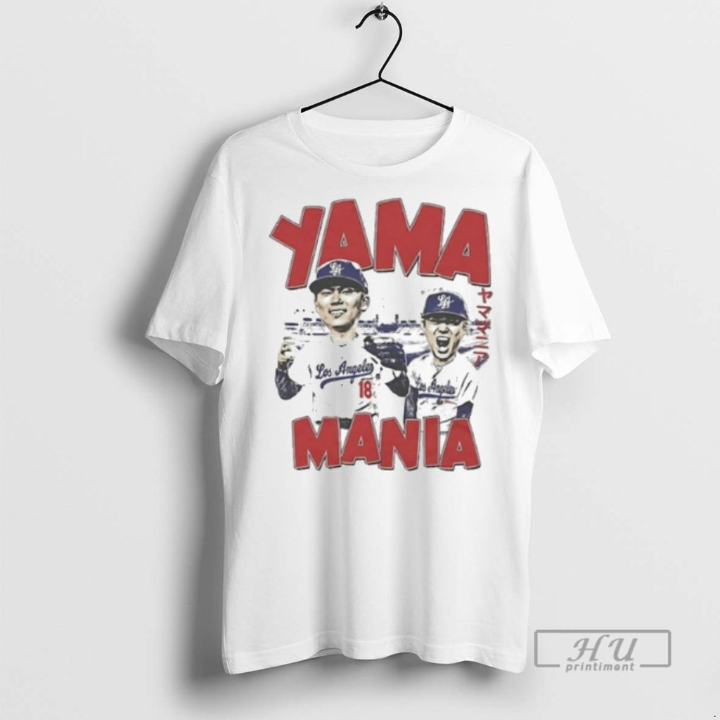 Officials Yoshinobu Yamamoto Los Angeles Dodgers Baseball Player T Shirts