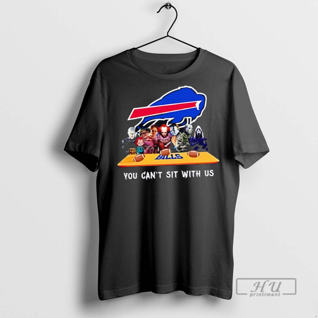Officials You Cant Sit With Us Bills Football Horror Movies Halloween T Shirts Sweatshirt Hoodies