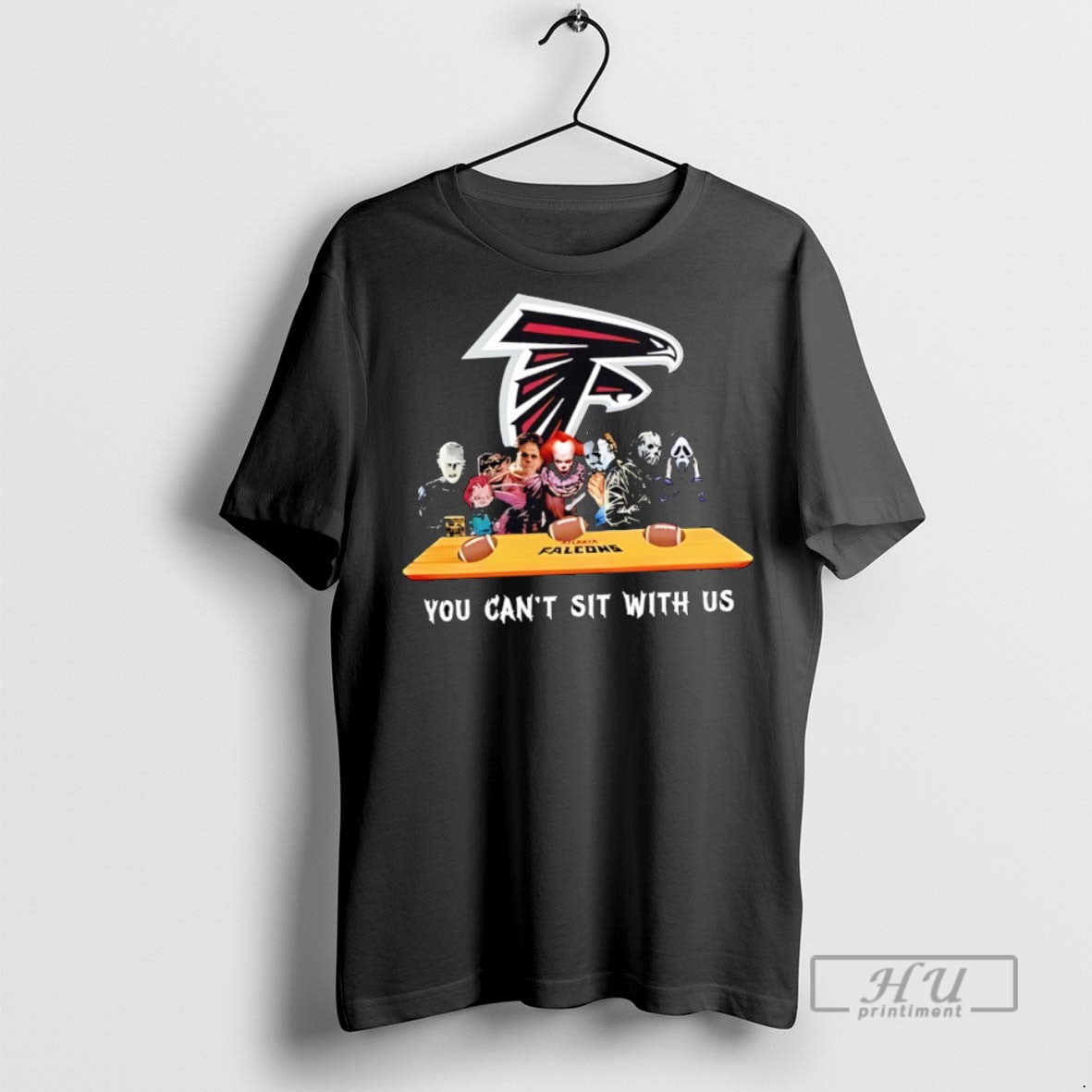 Officials You Cant Sit With Us Falcons Football Horror Movies Halloween T Shirts Sweatshirt Hoodies