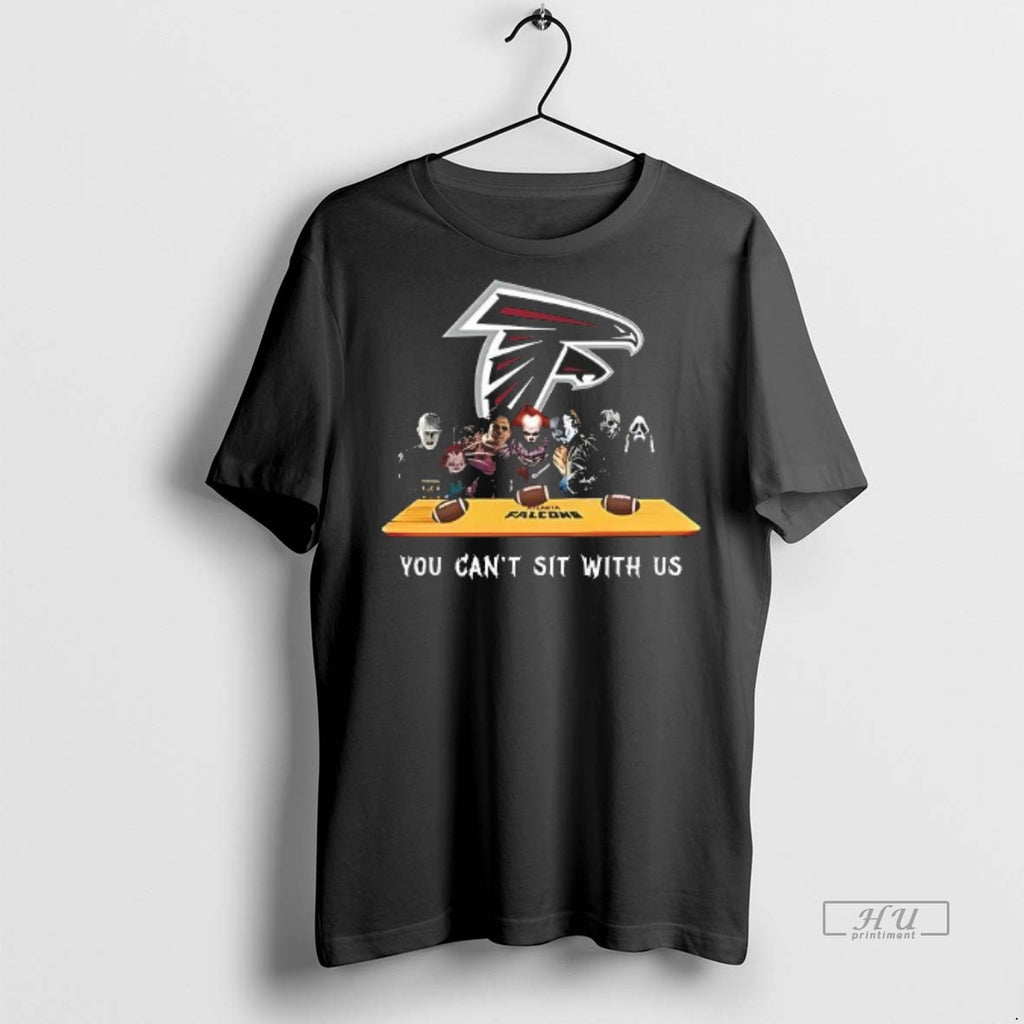 Officials You Cant Sit With Us Falcons Football Horror Movies Halloween Tee Shirt Sweater