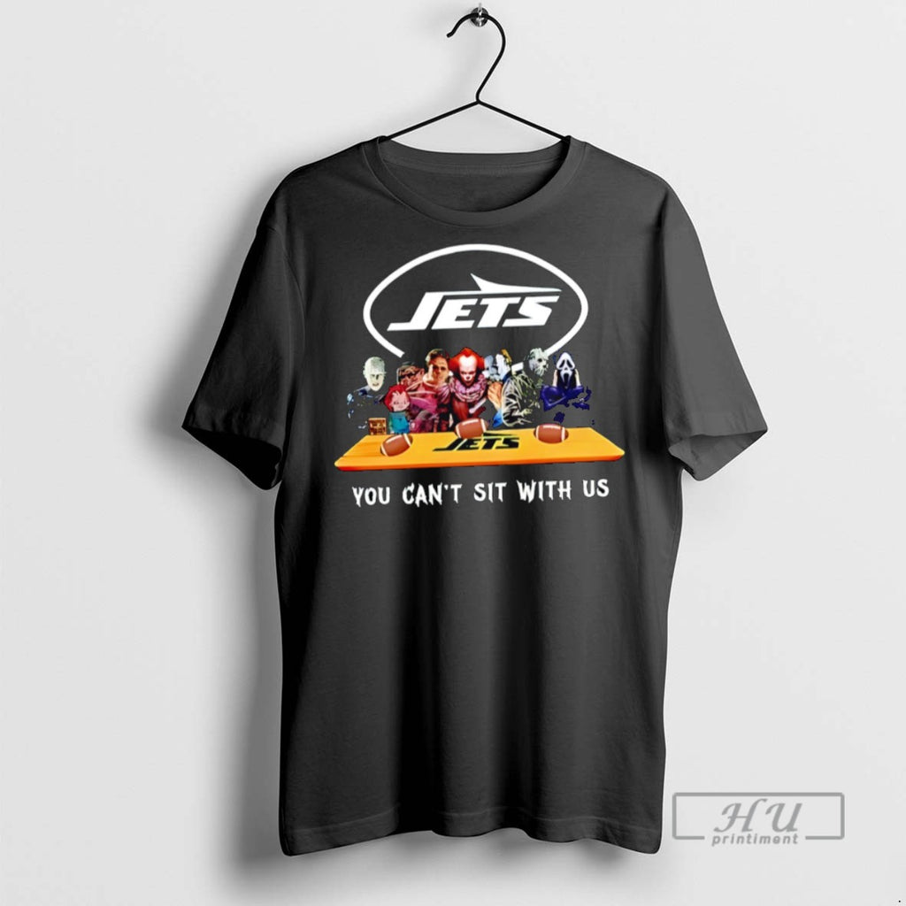 Officials You Cant Sit With Us Jets Football Horror Movies Halloween T Shirts Sweatshirt Hoodies