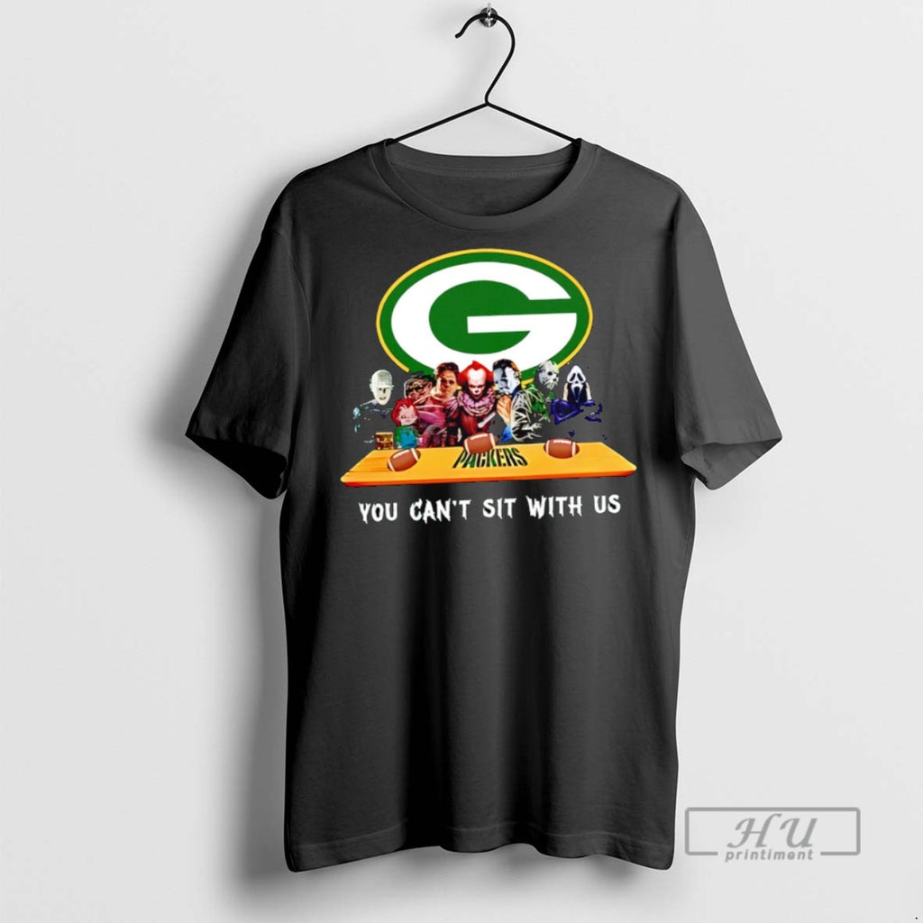 Officials You Cant Sit With Us Packers Football Horror Movies Halloween T Shirts Sweatshirt Hoodies