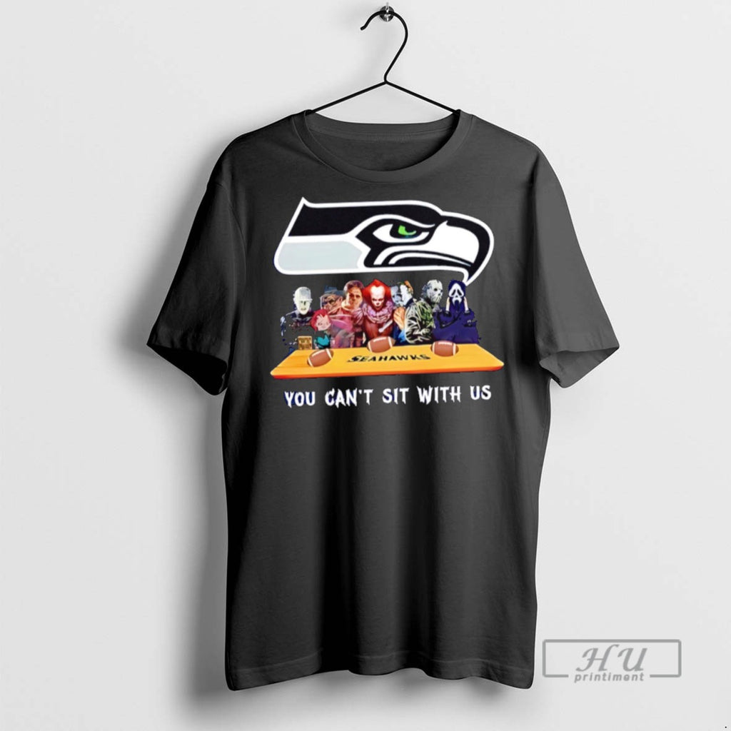 Officials You Cant Sit With Us Seahawks Football Horror Movies Halloween T Shirts Sweatshirt Hoodies